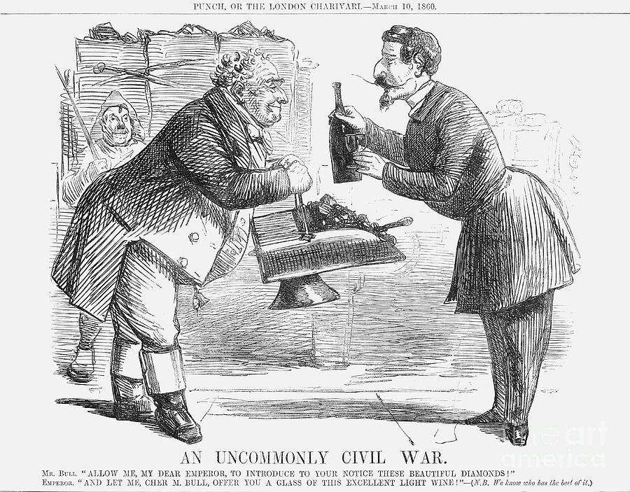 An Uncommonly Civil War, 1860 Drawing by Print Collector