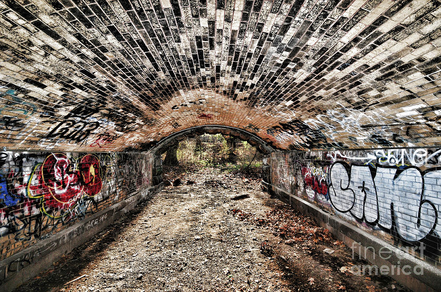 An Urban Tunnel Photograph by Paul Ward