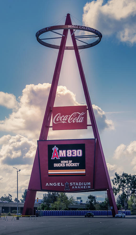 Anaheim Stadium Big A Scoreboard by Art Spectrum Anaheim Stadium Big A Scoreboard by Art Spectrum