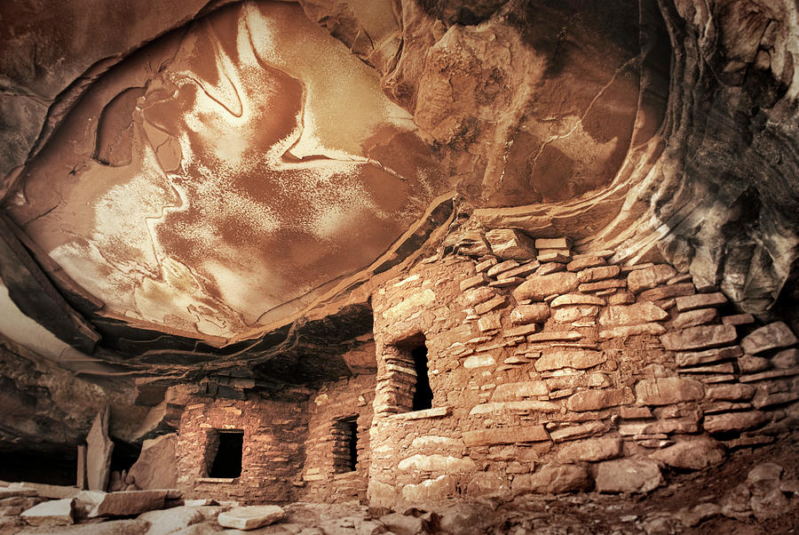 Anasazi Ruins, Cedar Mesa Utah Photograph by Alan Majchrowicz