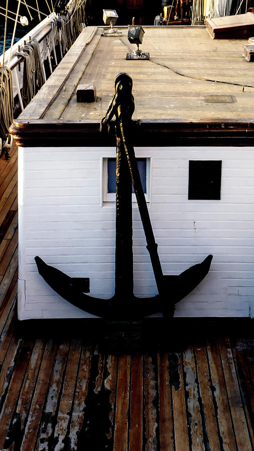 Anchors Up Photograph by Cathy Anderson