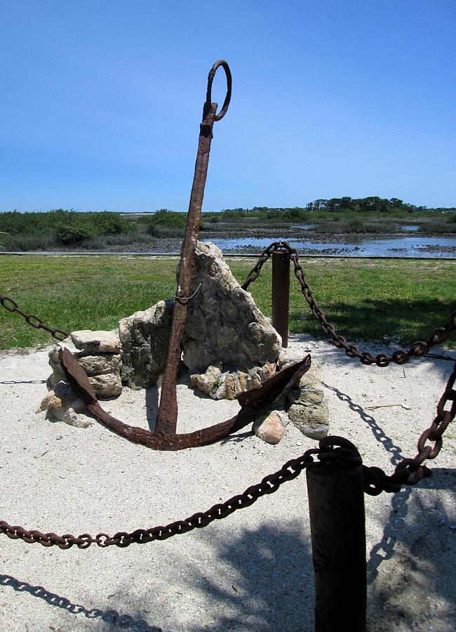 Ancient Anchor Photograph Photograph by Kimberly Walker