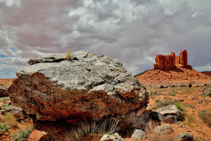 Ancient Boulders along Utah Scenic Byway 191 Photograph by Ray Mathis