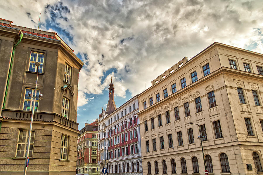 ancient buildings of Prague Photograph by Vivida Photo PC