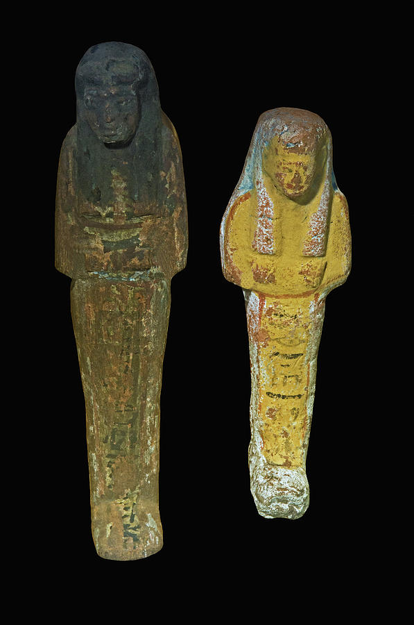 Ancient Egyptian Shabti Figurines Photograph by Millard H. Sharp
