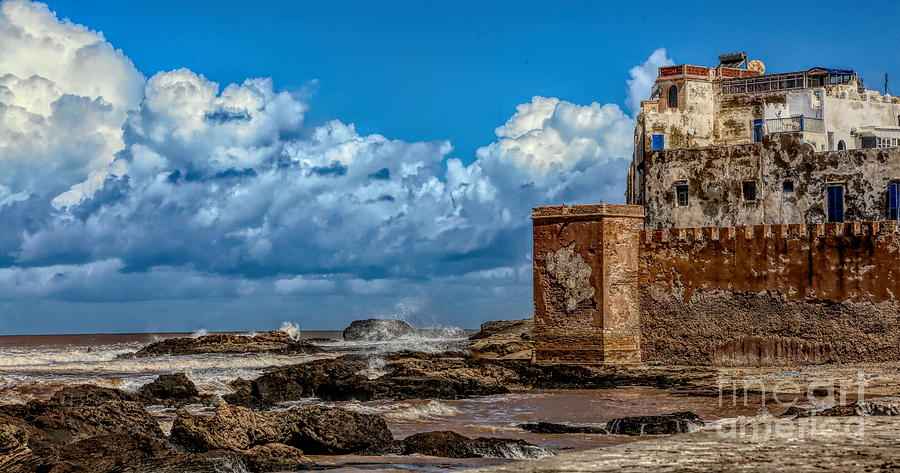 Ancient Essaouira Fortress Medina Walls Atlantic Coast Photograph by Chuck Kuhn