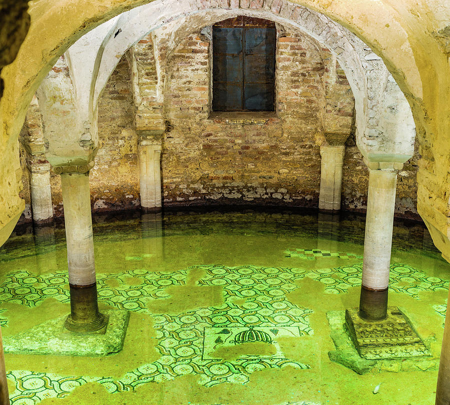 Ancient Flooded Crypt Photograph by Vivida Photo PC