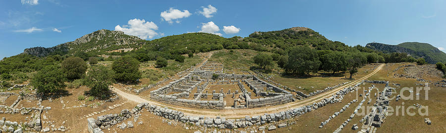 Greek Photograph - Ancient Kassope by David Parker/science Photo Library