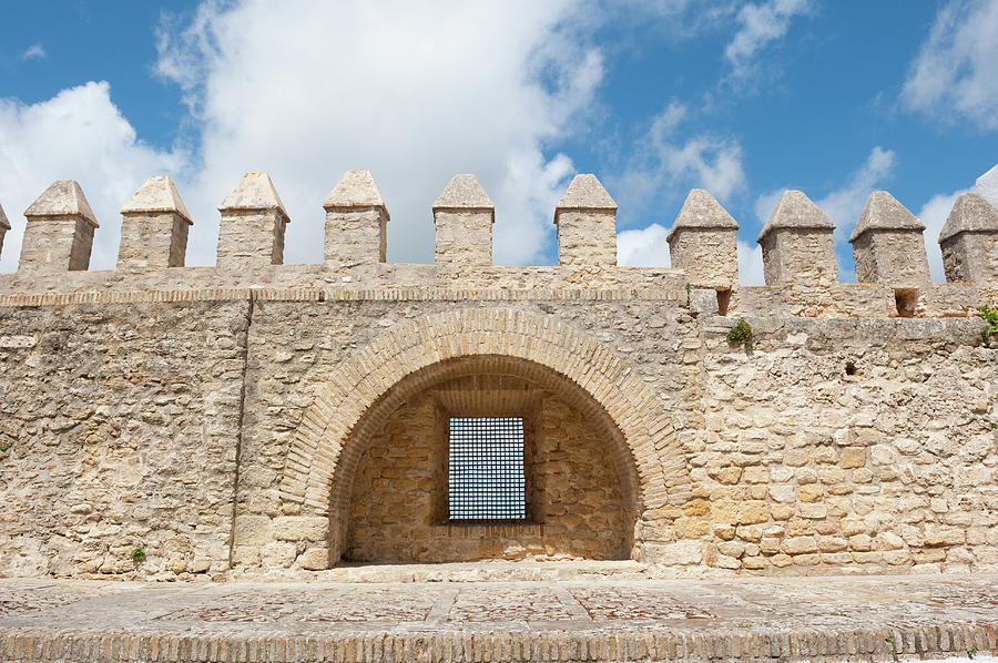 Ancient Moorish City Walls i Photograph by Helen Jackson