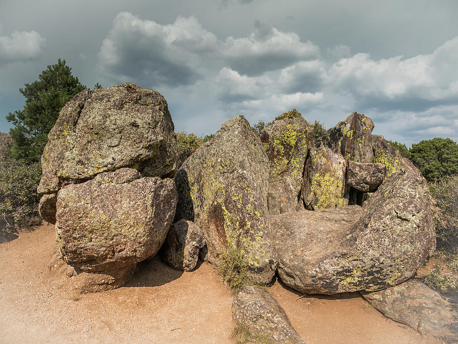 Mountain Photograph - Ancient Rocks by Patricia Gould
