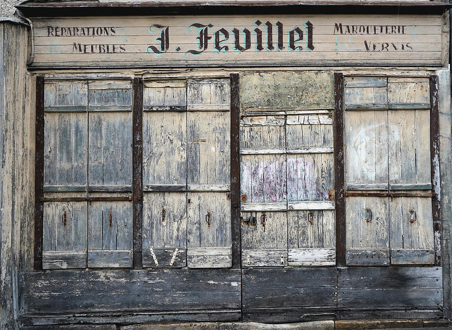 Ancient Storefront Photograph by Andrew Fare