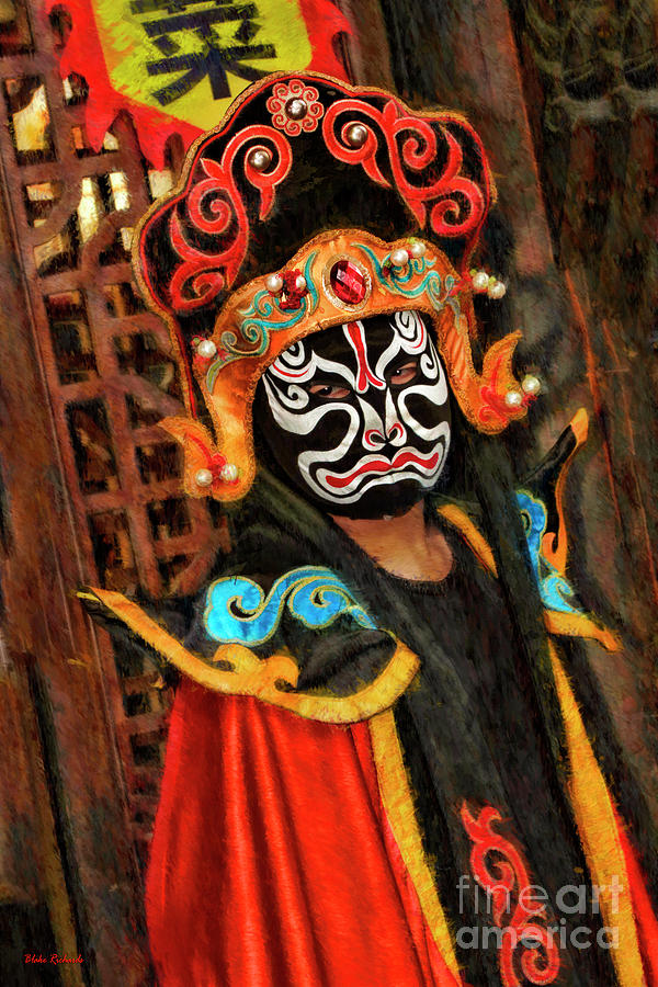 Ancient Traditions Sichuan Opera  Photograph by Blake Richards