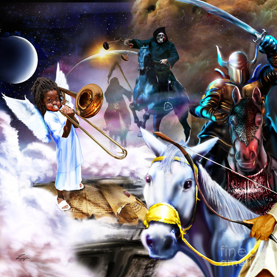 And The Angel Of Innocence Begins To Blow His Horn by Reggie Duffie And The Angel Of Innocence Begins To Blow His Horn by Reggie Duffie
