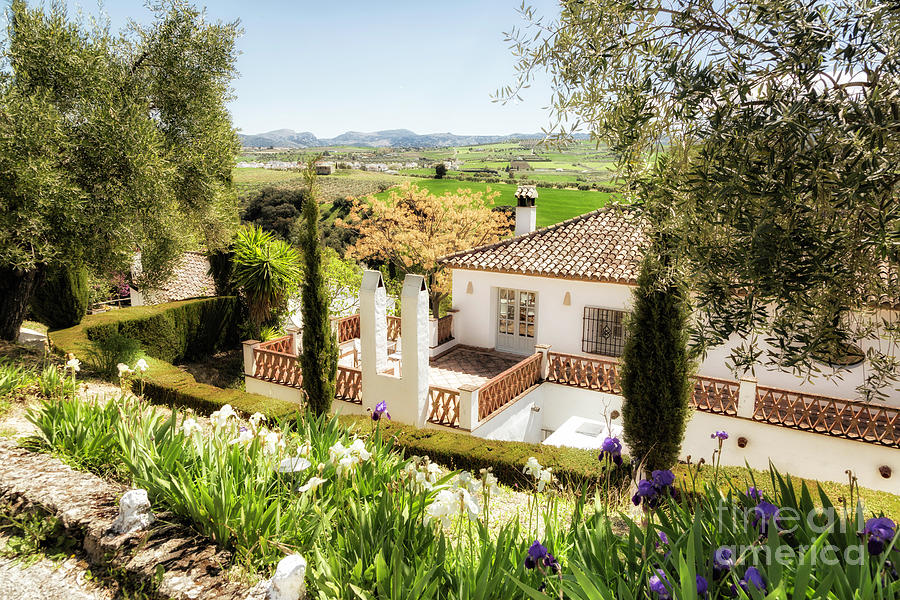Andalucia Bed Breakfast Photograph by Timothy Hacker