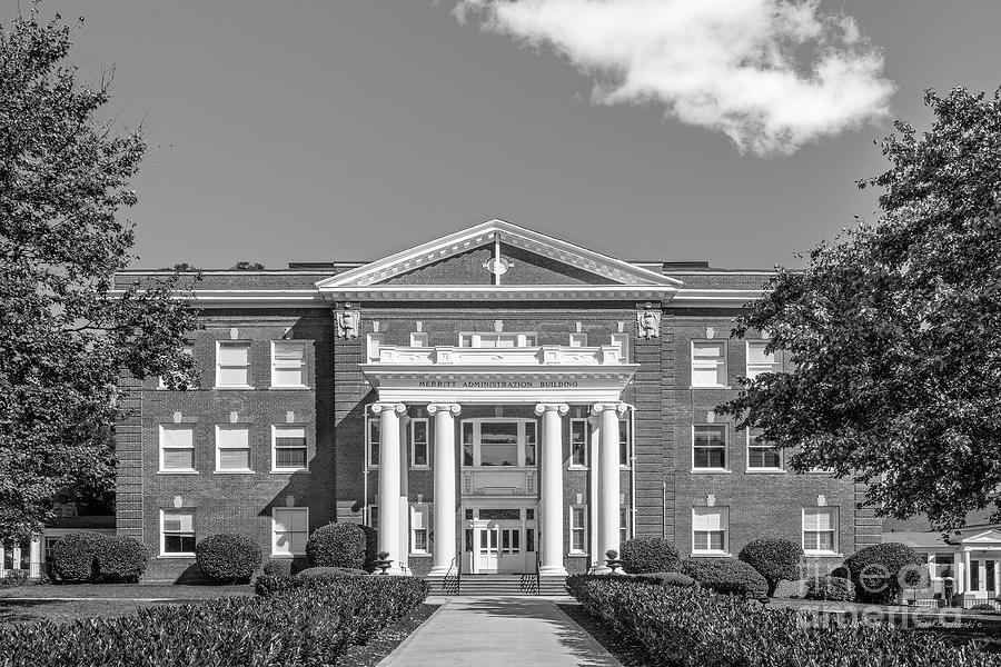 Anderson Photograph - Anderson University Merritt Hall by University Icons