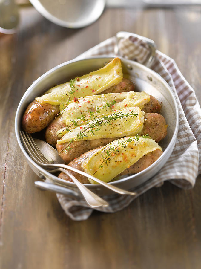 Andouillettes De Troyes Gratinees Au Brie De Meaux Andouillettes De ...