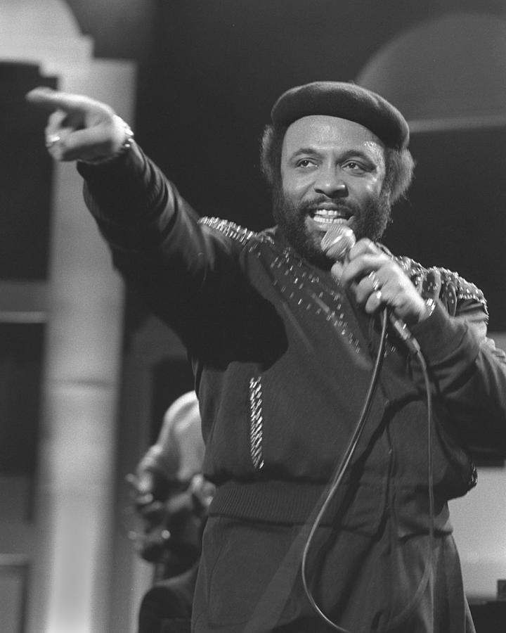 Andrae Crouch Performing Photograph by Mickey Adair
