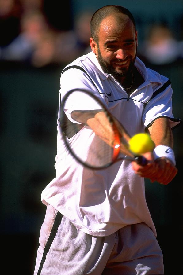 Andre Agassi Photograph by Getty Images