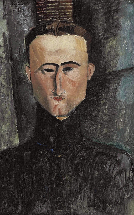 Amedeo Modigliani Painting - Andre Rouveyre by Amedeo Modigliani