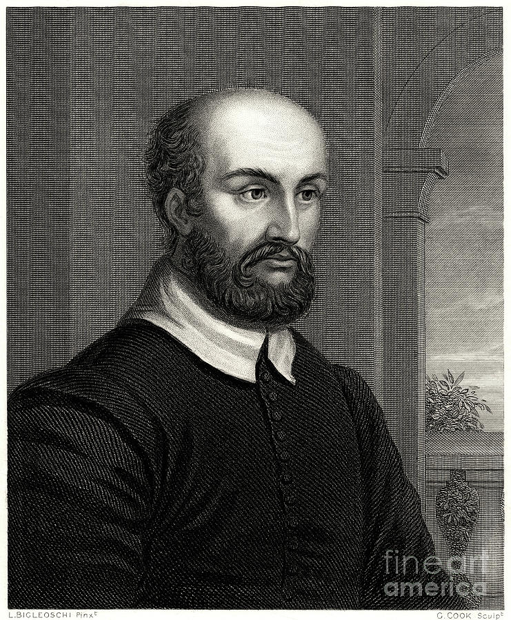 Andrea Palladio, 19th Century. Artist C Drawing by Print Collector