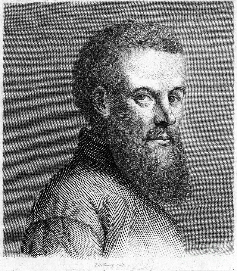 Andreas Vesalius, 16th Century Flemish Drawing by Print Collector