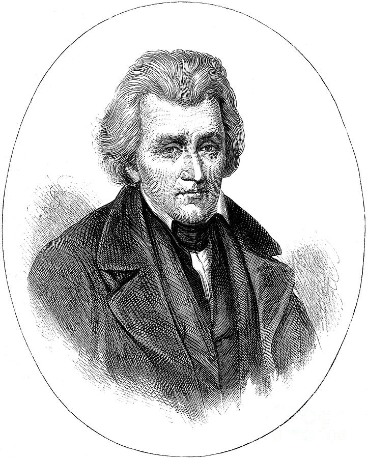 Andrew Jackson, 7th President Drawing by Print Collector