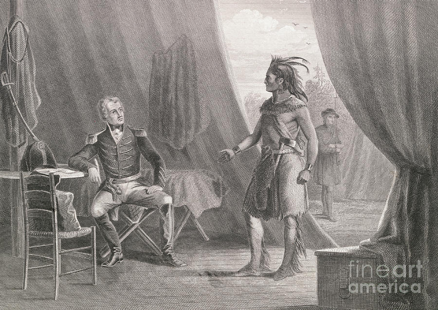 Andrew Jackson And William Weatherford Photograph by Bettmann