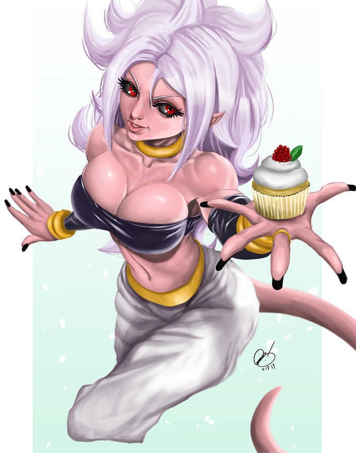 Android 21 Painting by Pete Tapang