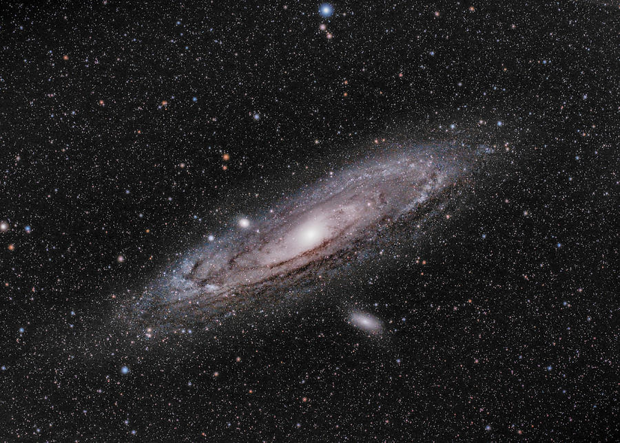 Andromeda Galaxy Photograph by Basudeb Chakrabarti
