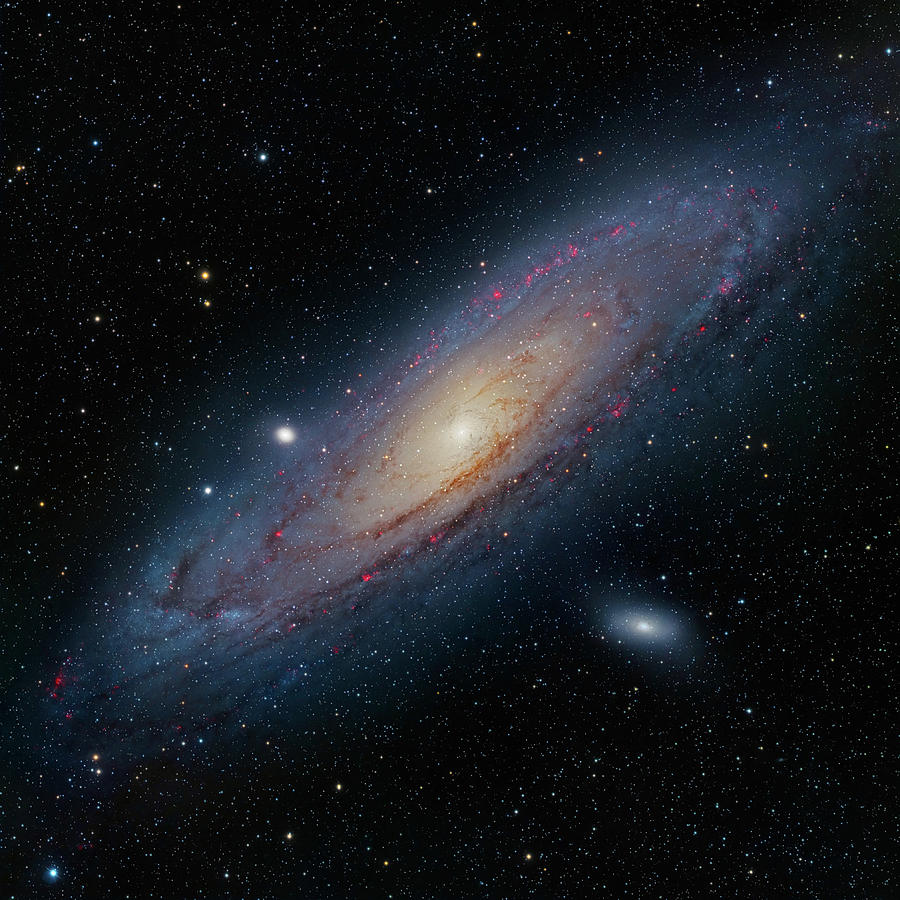 Andromeda Galaxy Photograph by Image By Marco Lorenzi, Www.glitteringlights.com