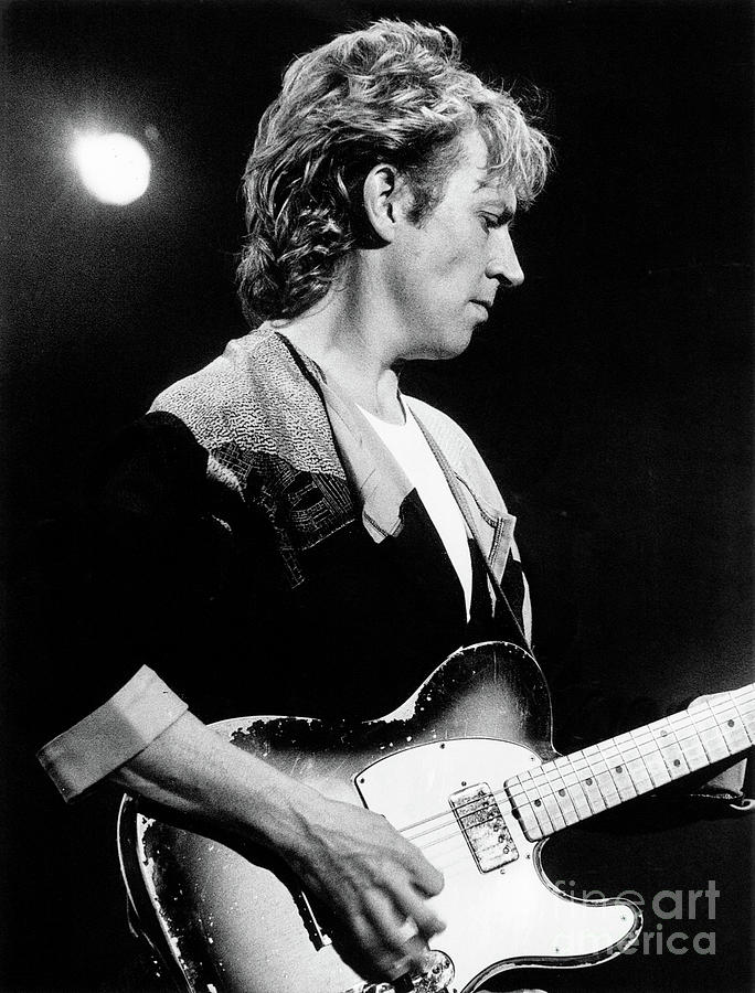 Andy Summers 1984 Photograph by Russell Brown