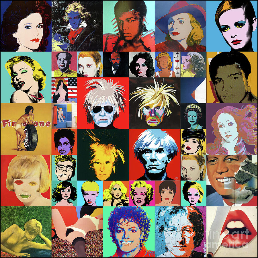 andy warhol famous pop art paintings