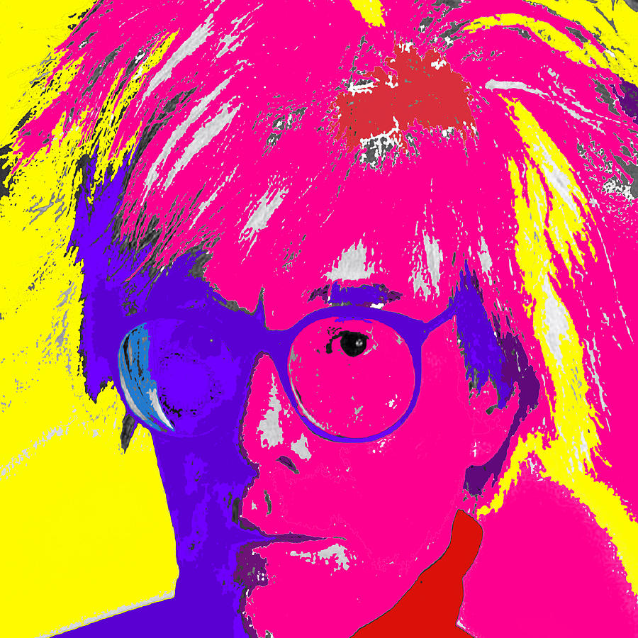 Andy Warhol Digital Art by Ernest Smith