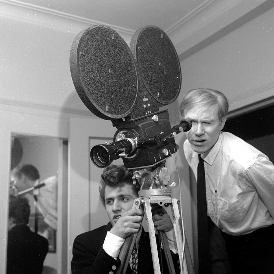 Andy Warhol Has Things In Focus As Hes Photograph by New York Daily News Archive