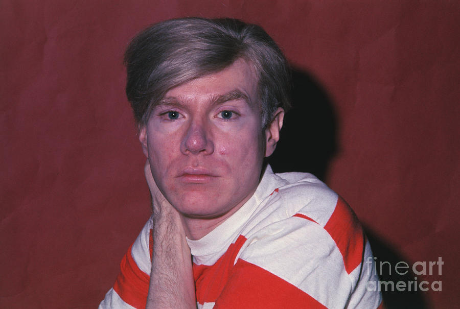 Andy Warhol With One Hand Photograph by Bettmann