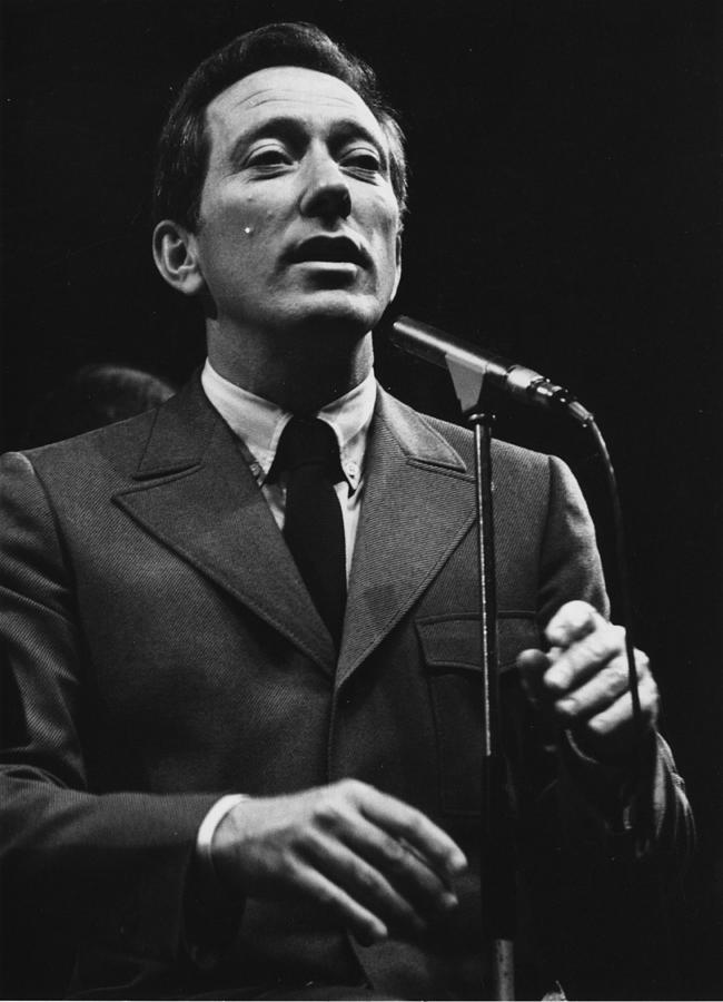 Andy Williams Photograph by Central Press