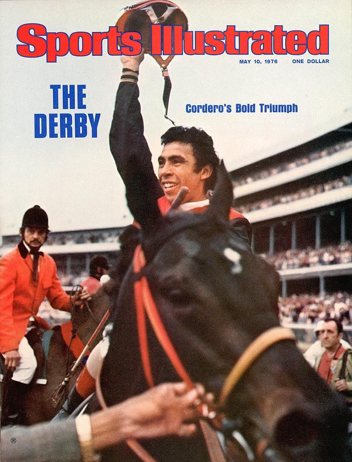 Angel Cordero, 1976 Kentucky Derby Sports Illustrated Cover Photograph by Sports Illustrated