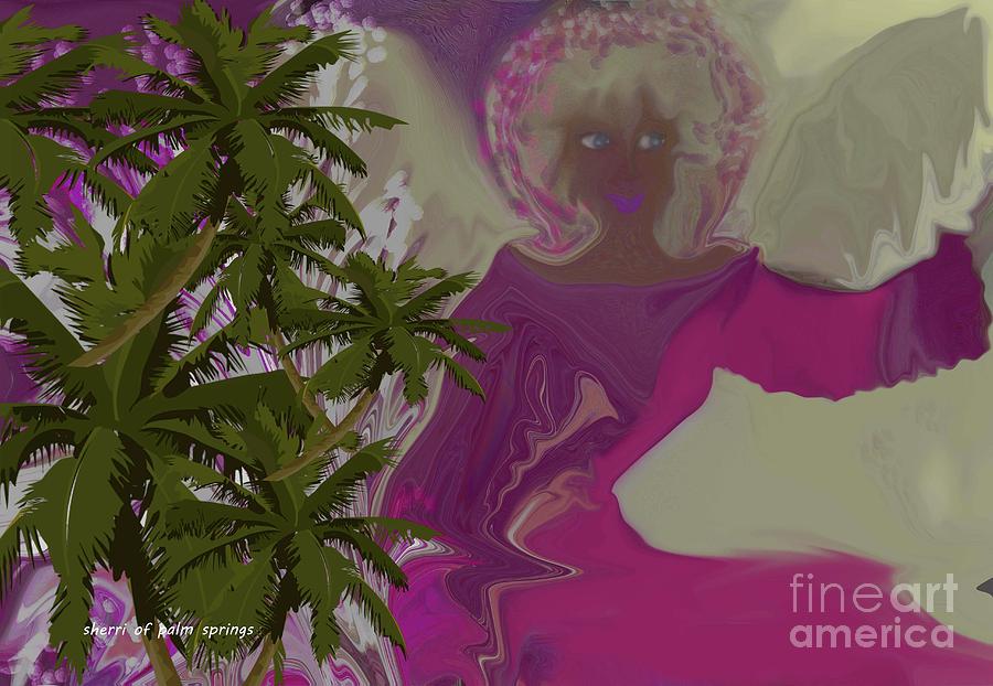 Angel Eyes Digital Art by Sherris - Of Palm Springs Angel Eyes Digital Art by Sherris - Of Palm Springs