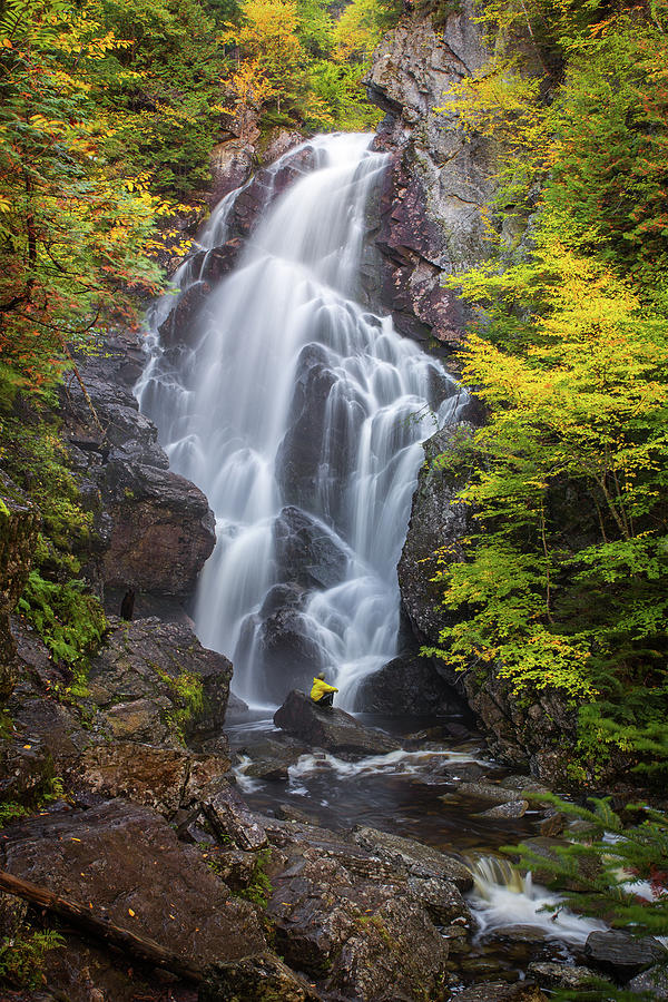 Angel Falls Autumn Photograph by White Mountain Images
