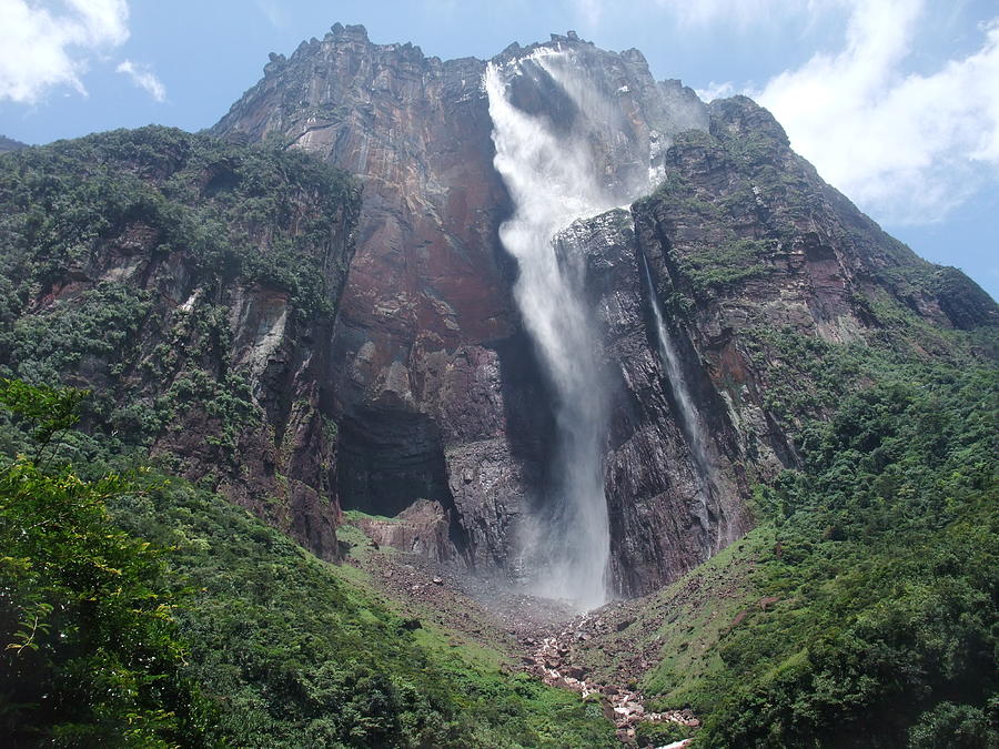 Angel Falls Photograph by By Neil Donovan.  Visit Www.neildonovan.net For More.