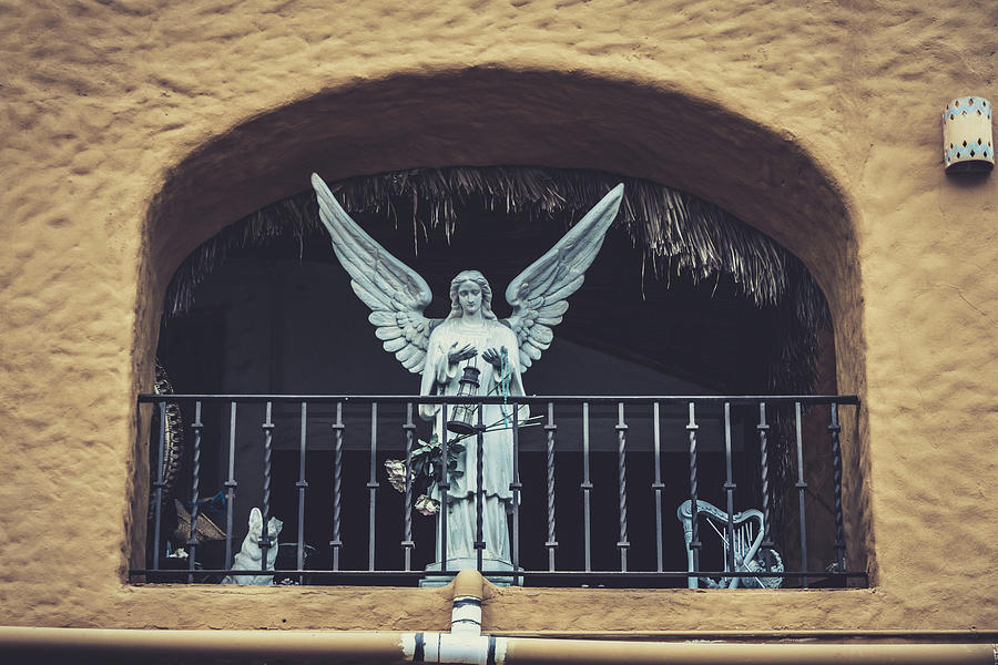 Angel in the Balcony Photograph by Rebekah Zivicki