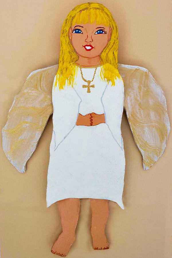 Angel Painting by Kingsley Krafts