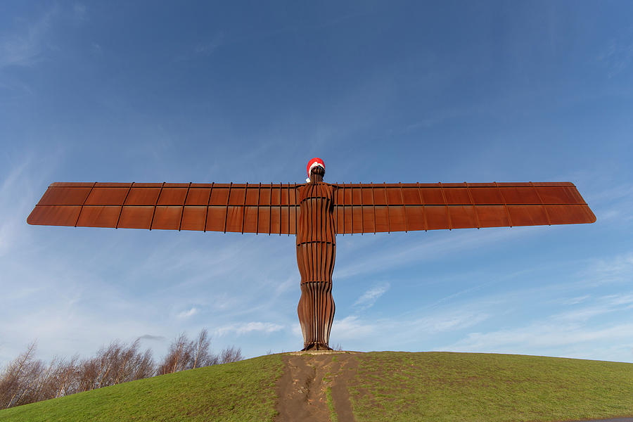 Angel of the North 1 Photograph by Steev Stamford