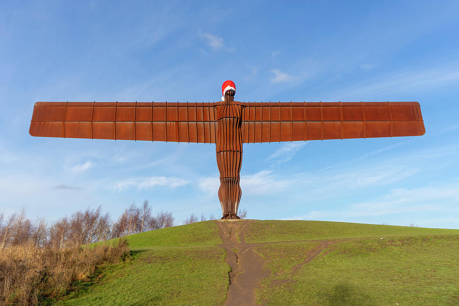 Angel of the North 2 Photograph by Steev Stamford