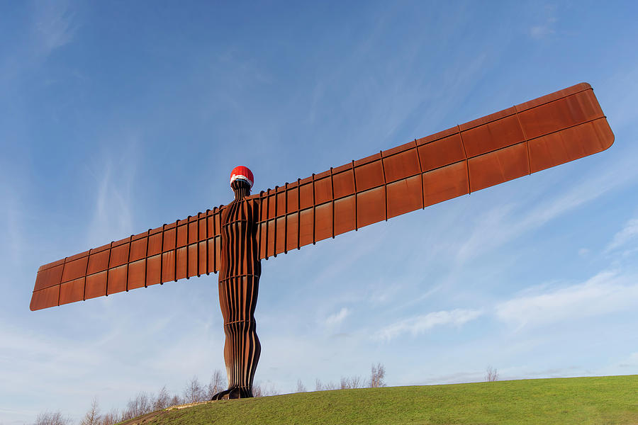 Angel of the North 3 Photograph by Steev Stamford