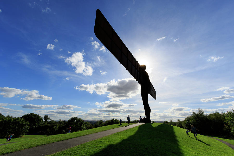 Angel of the north  Photograph by Chris Smith