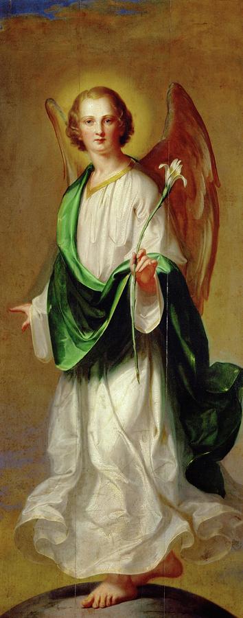 Angel of the Transfiguration. 1780 Inv. 7 V. Painting by Theodor Kracun