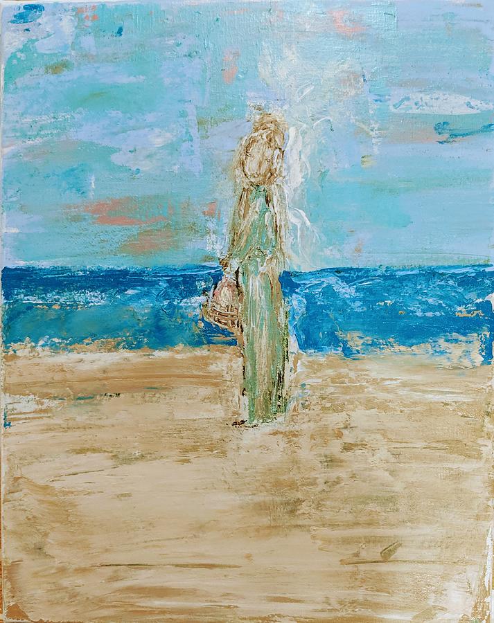 Angel on the beach by Jennifer Nease Angel on the beach by Jennifer Nease
