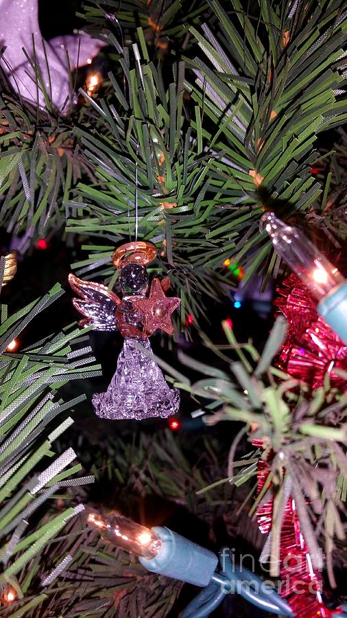 Angel On The Christmas Tree Photograph