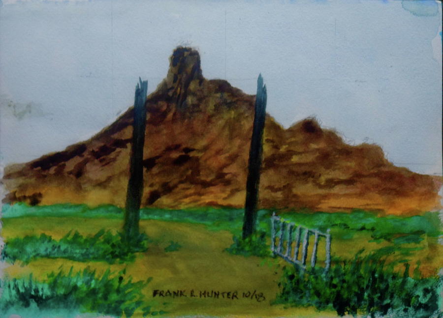 Angel Peak New Mexico by Frank Hunter Angel Peak New Mexico by Frank Hunter